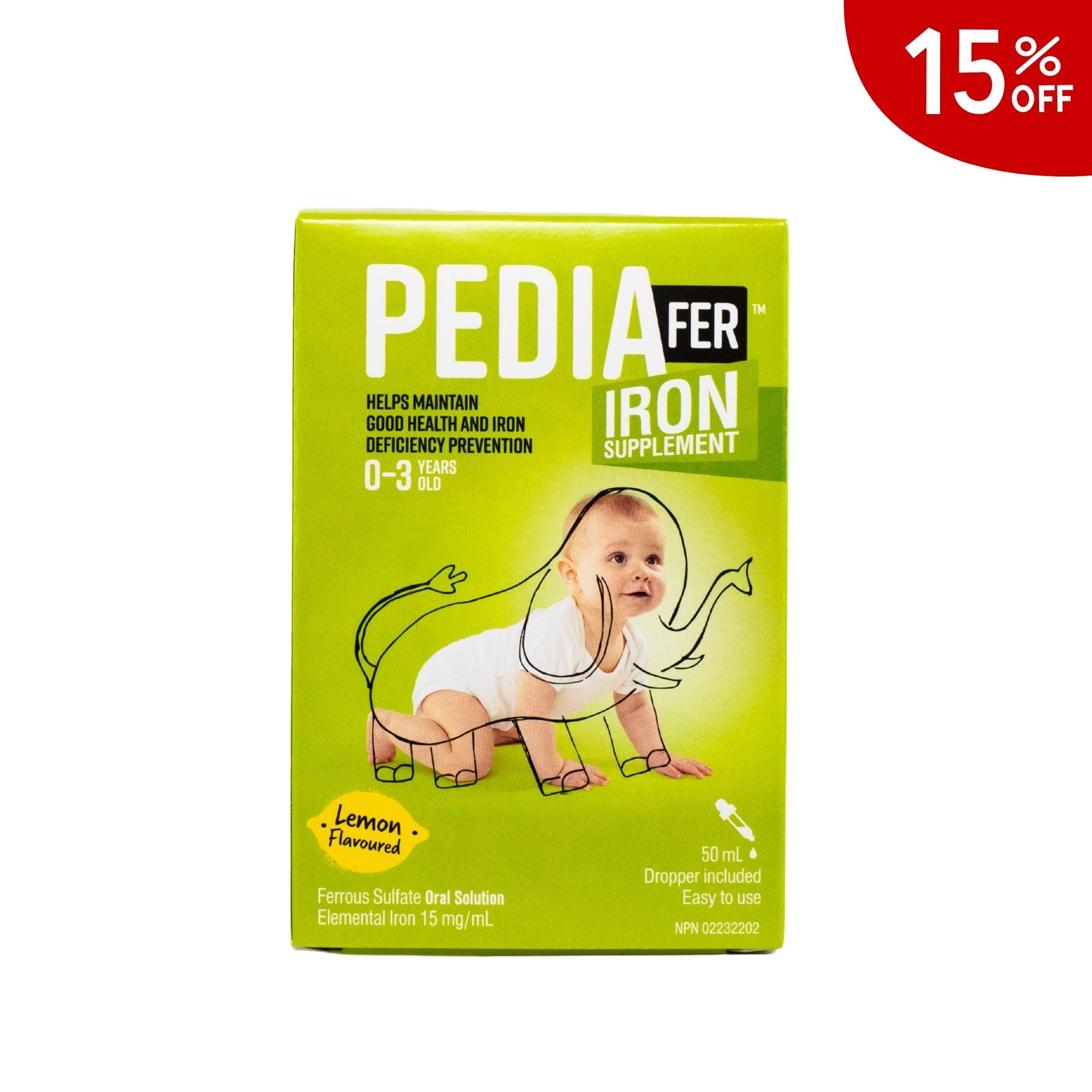 PediaFer™ Iron Supplement 50mL