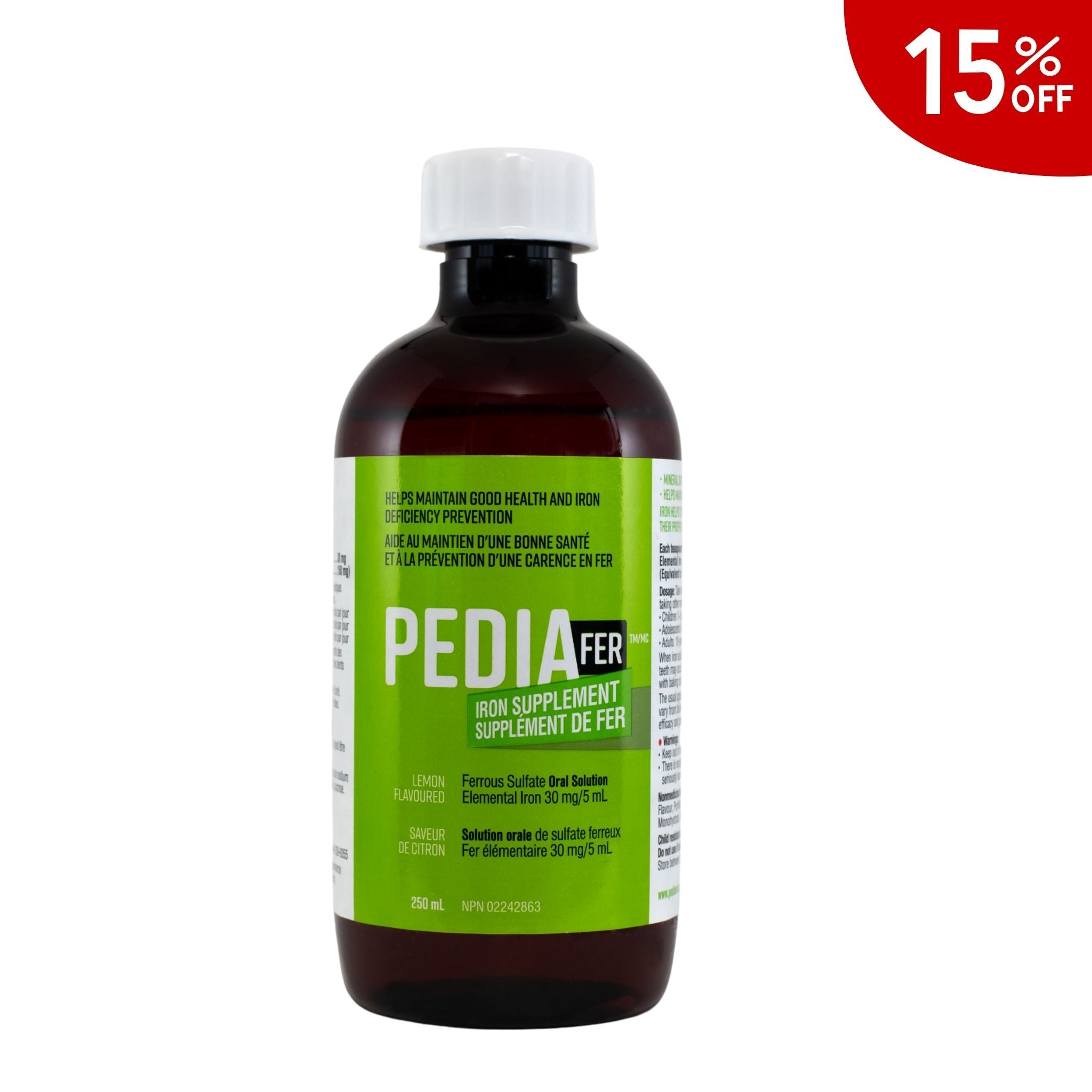 PediaFer™ Iron Supplement 250mL