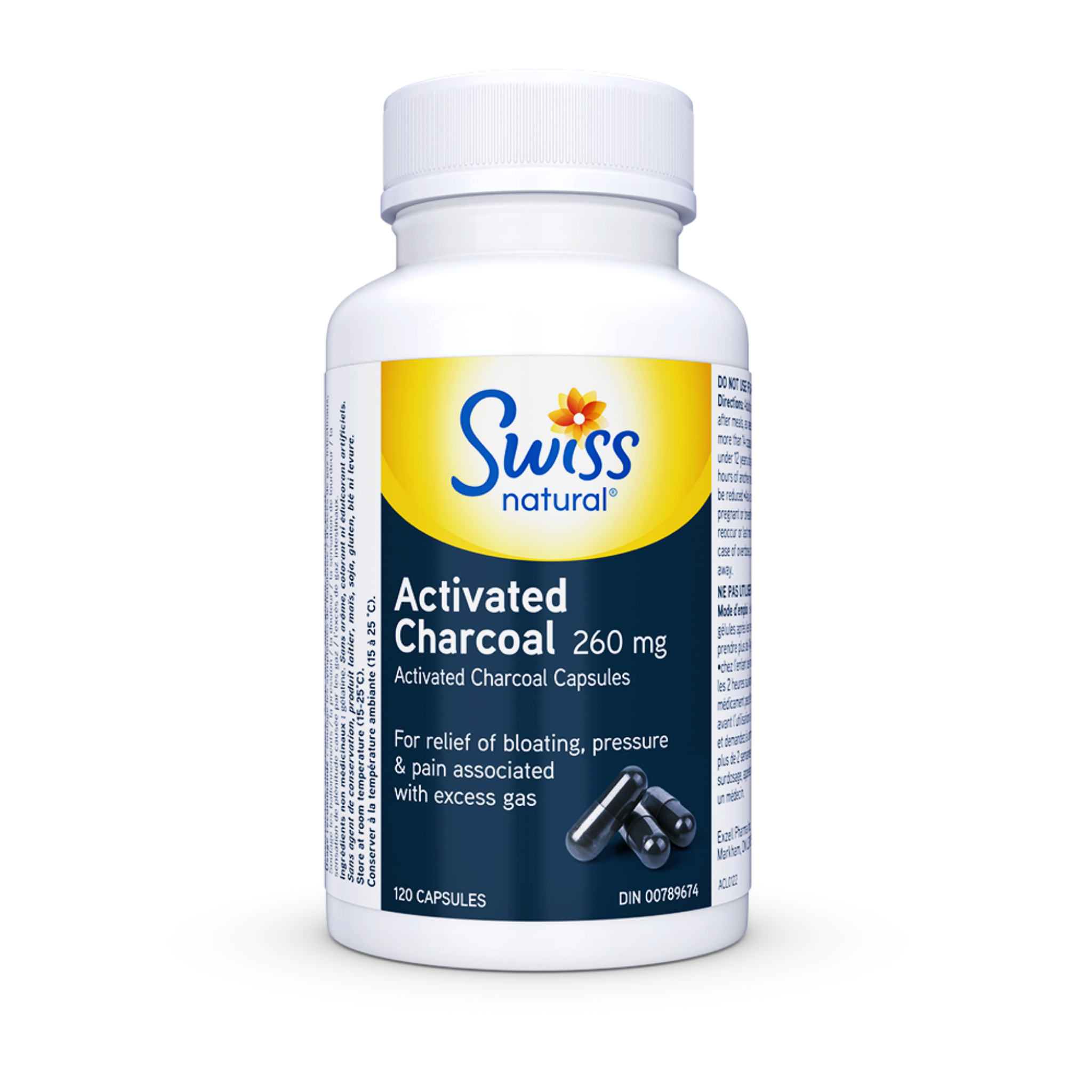 Activated Charcoal 260 mg 2