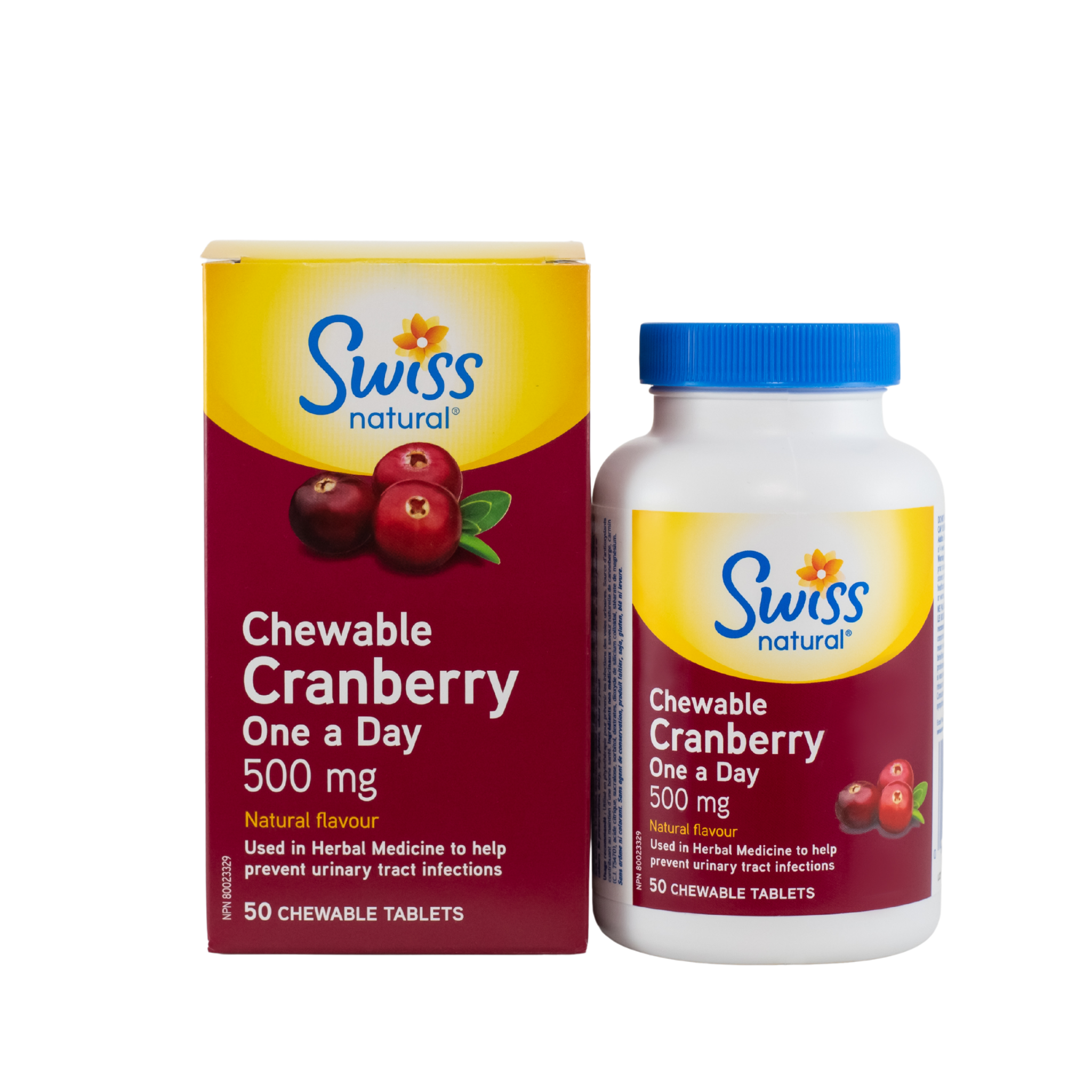 Cranberry One a Day 500 mg Chewable 2