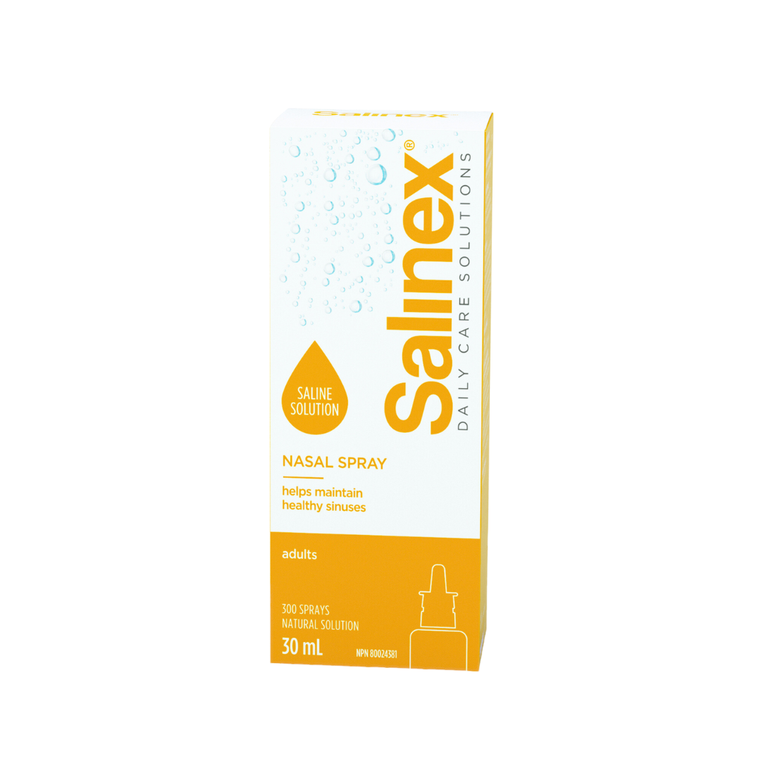 Salinex® Nasal spray, saline solution For adults