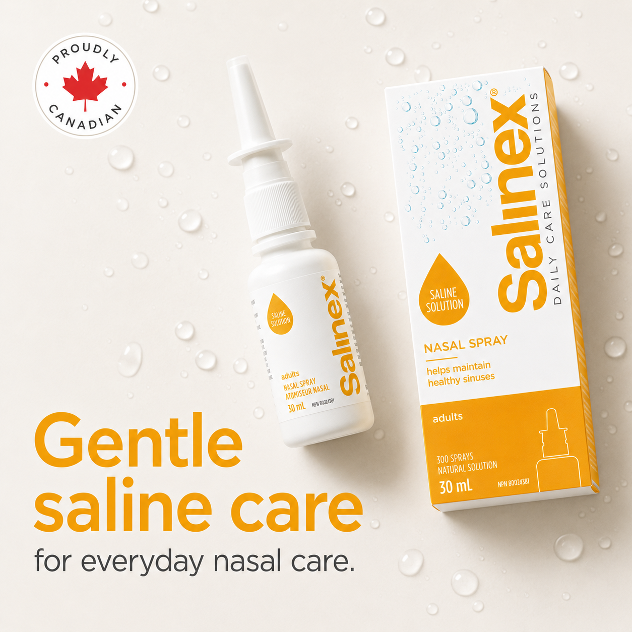 Salinex® Nasal spray, saline solution For adults 2