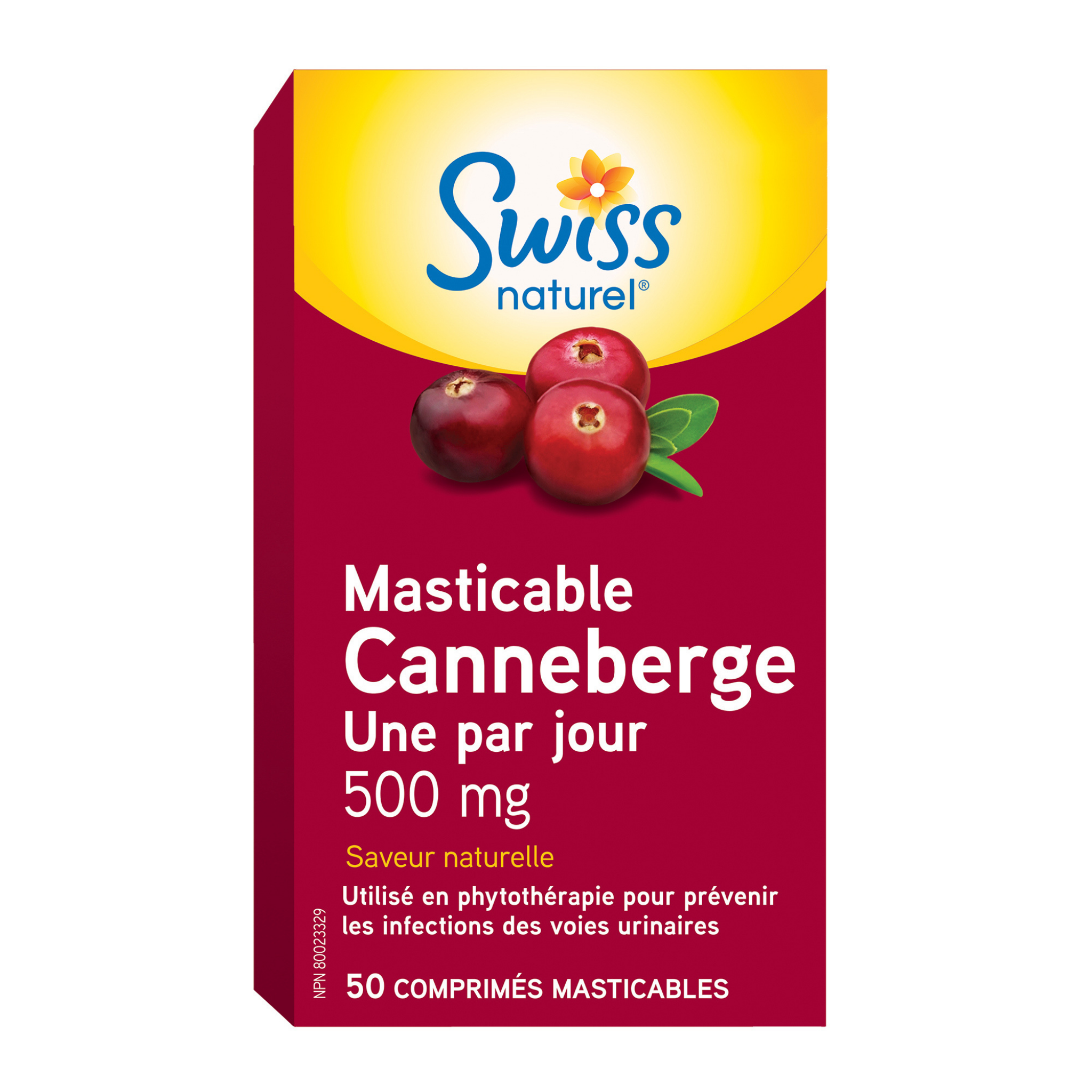 Cranberry One a Day 500 mg Chewable 3