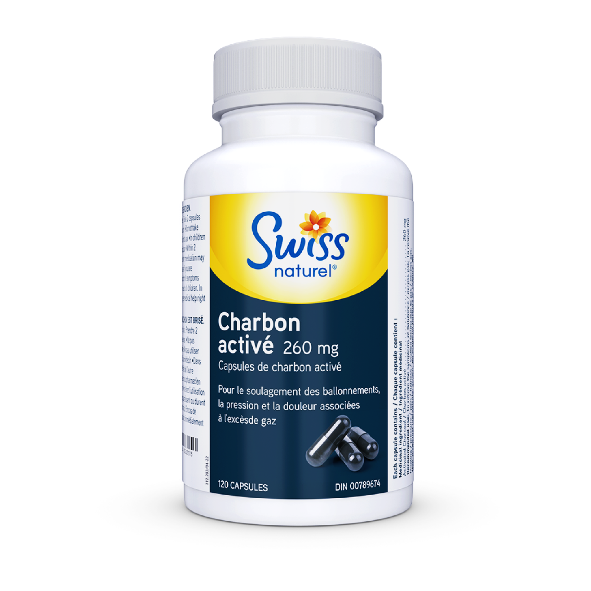 Activated Charcoal 260 mg 4