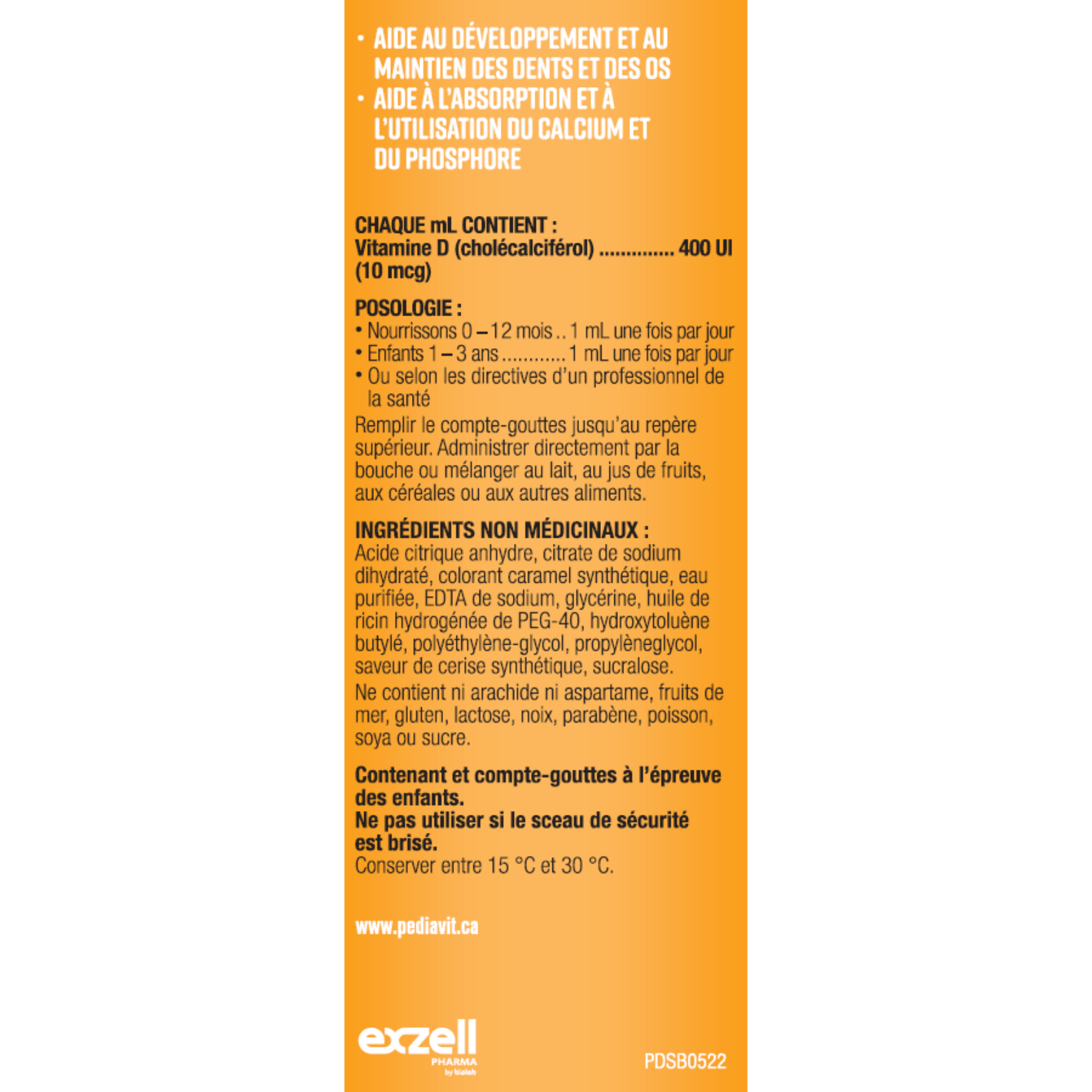 PediaVit™ D3 Solution 5