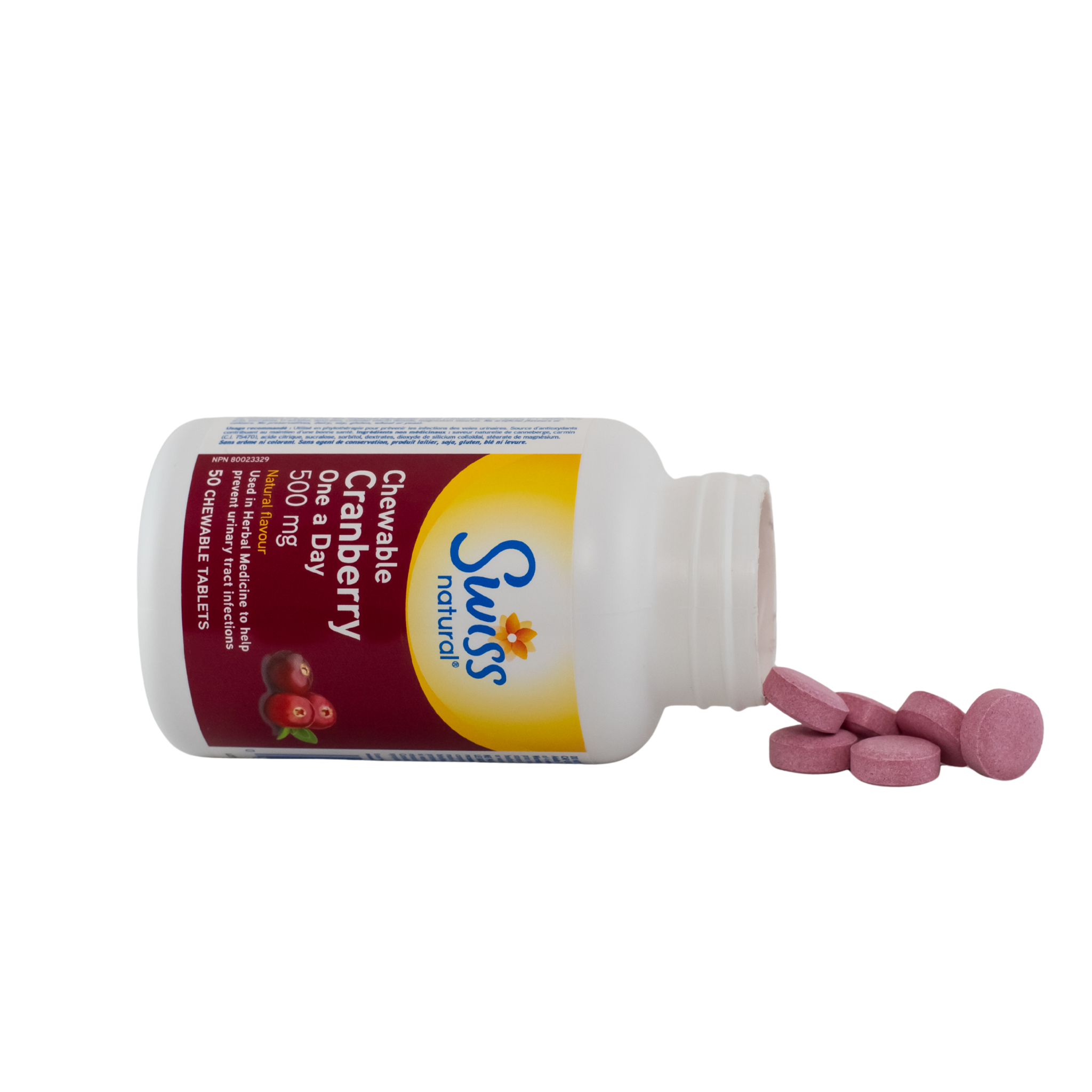 Cranberry One a Day 500 mg Chewable 6