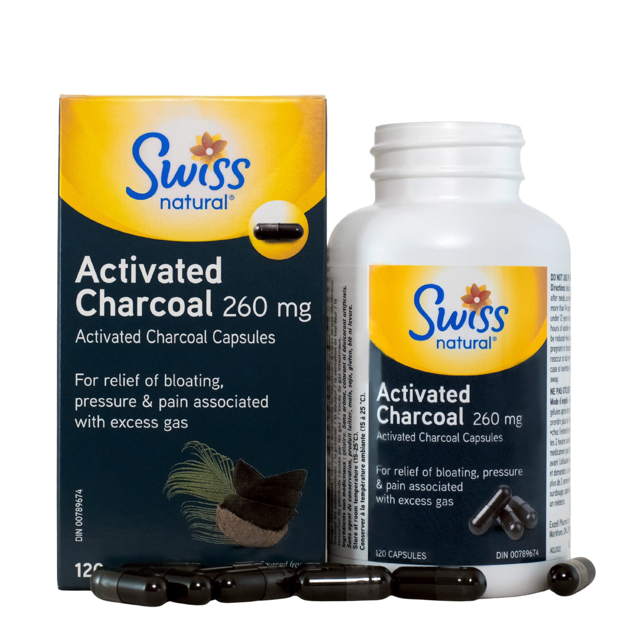 Activated Charcoal 260 mg 7