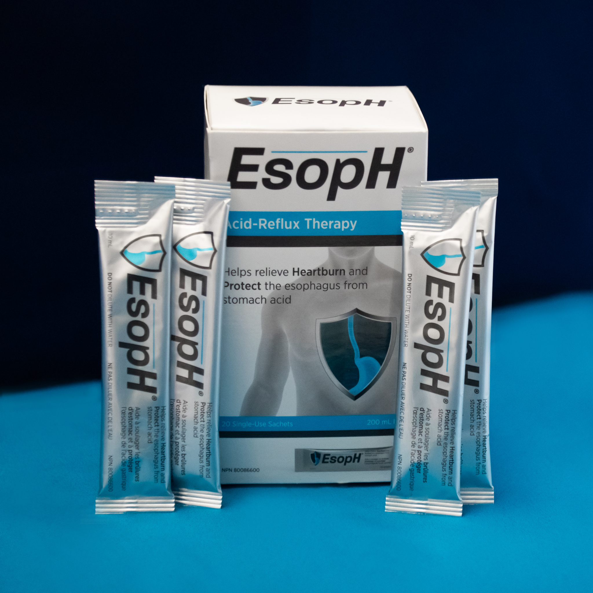EsopH® Acid-Reflux Therapy Liquid Sachets 7