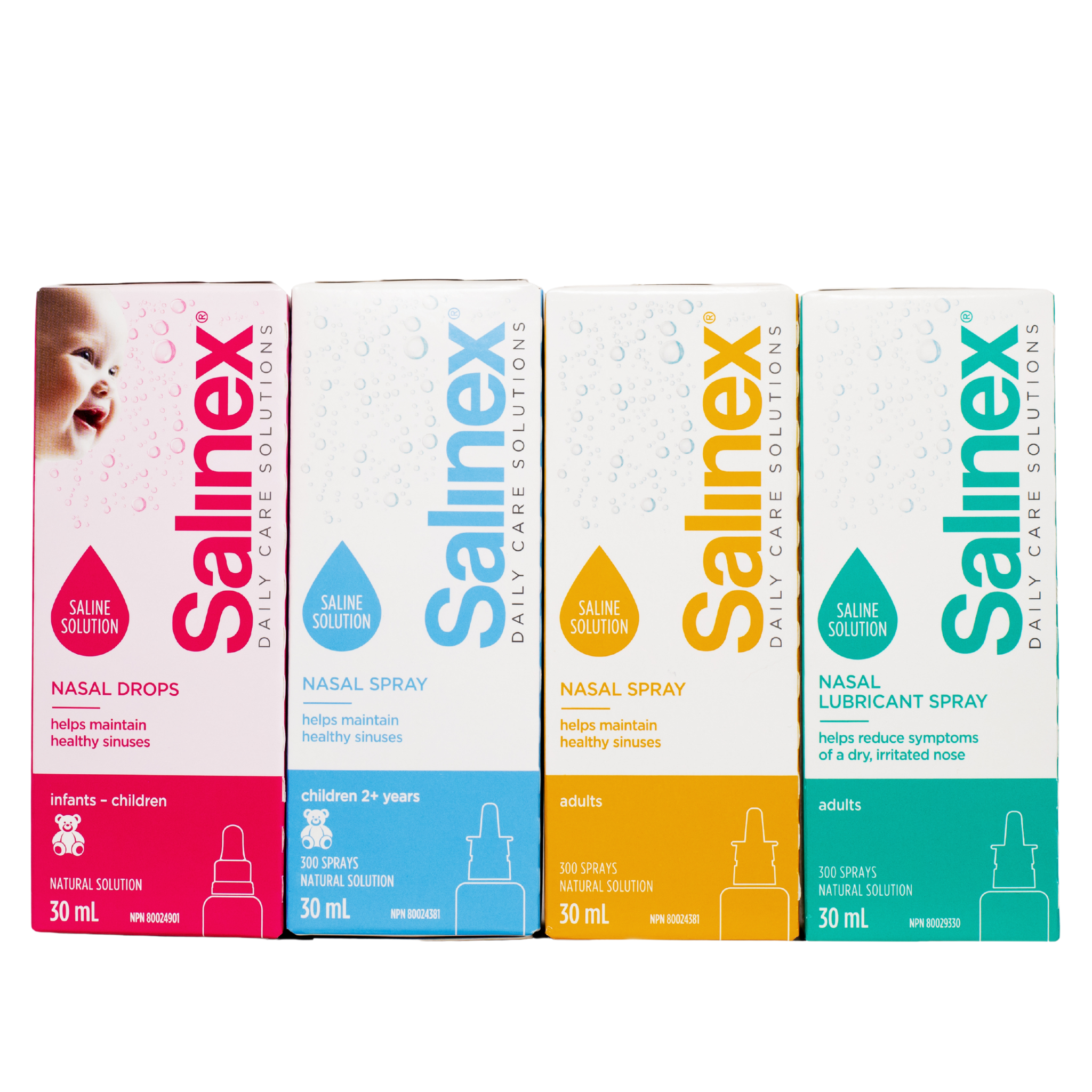 Salinex® Nasal Lubricant Spray, Saline Solution for Adults 8