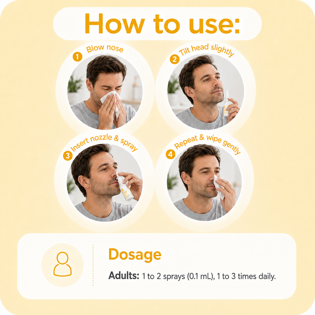 Salinex® Nasal spray, saline solution For adults 7