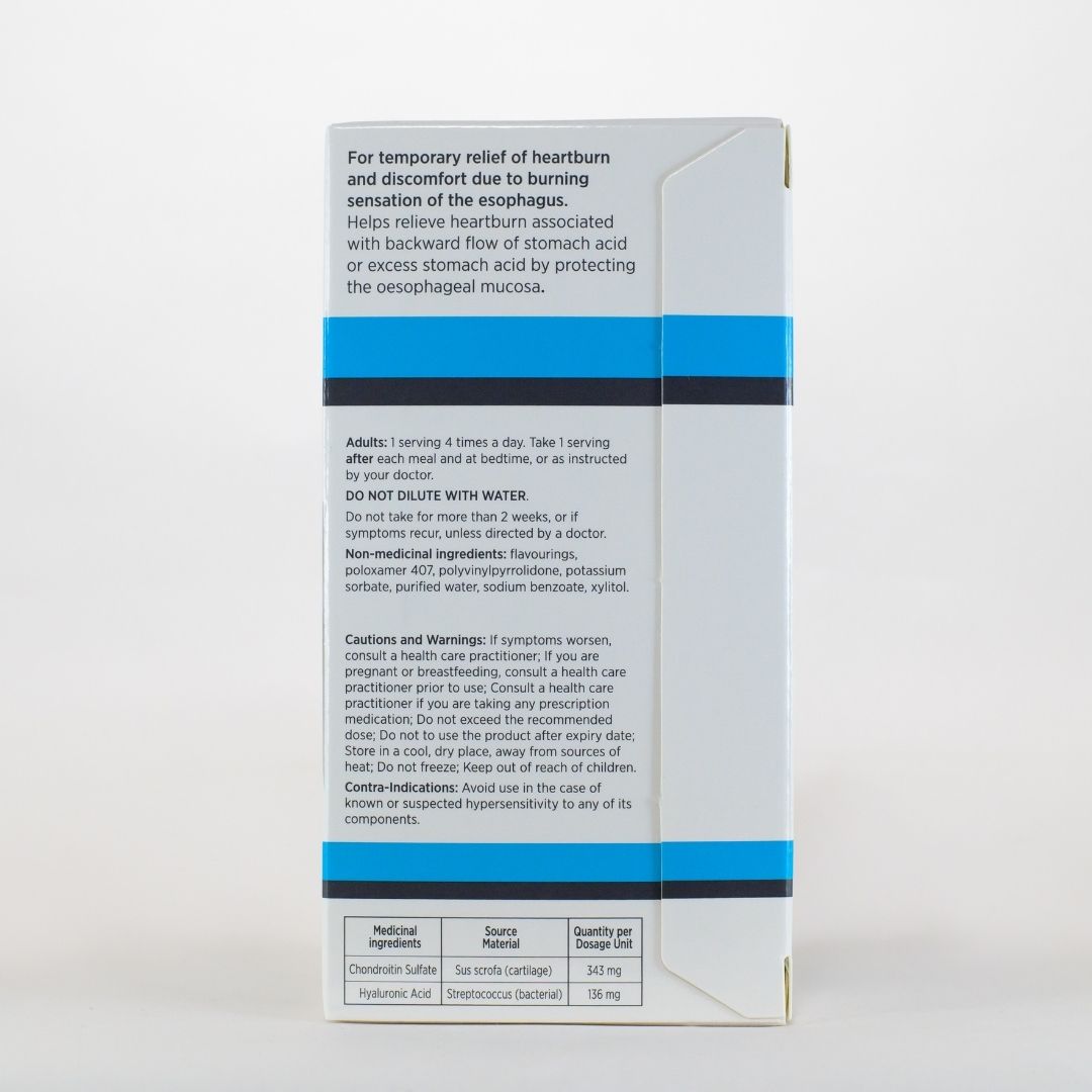4 Packs EsopH® Acid-Reflux Therapy Liquid Sachets 6