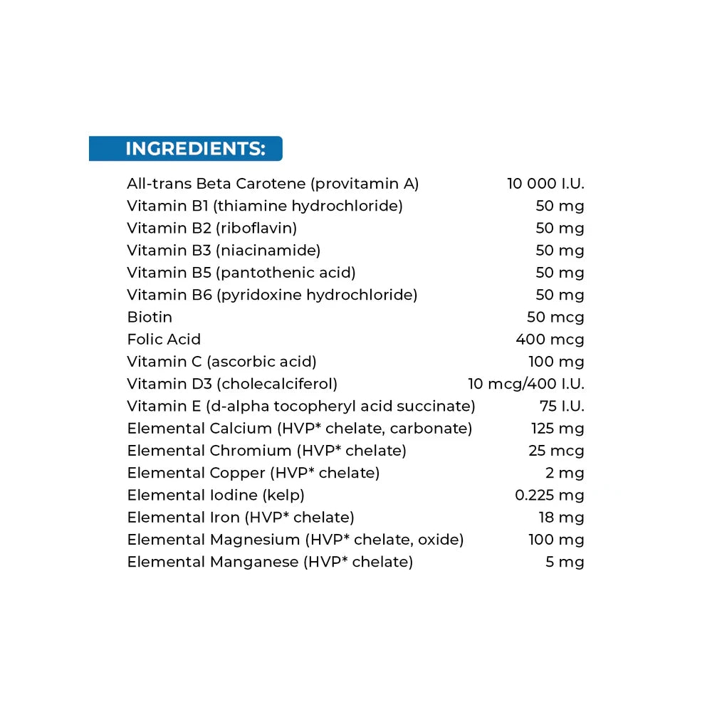 3 Packs Swiss One 50 TR Multi Vit & Min 4