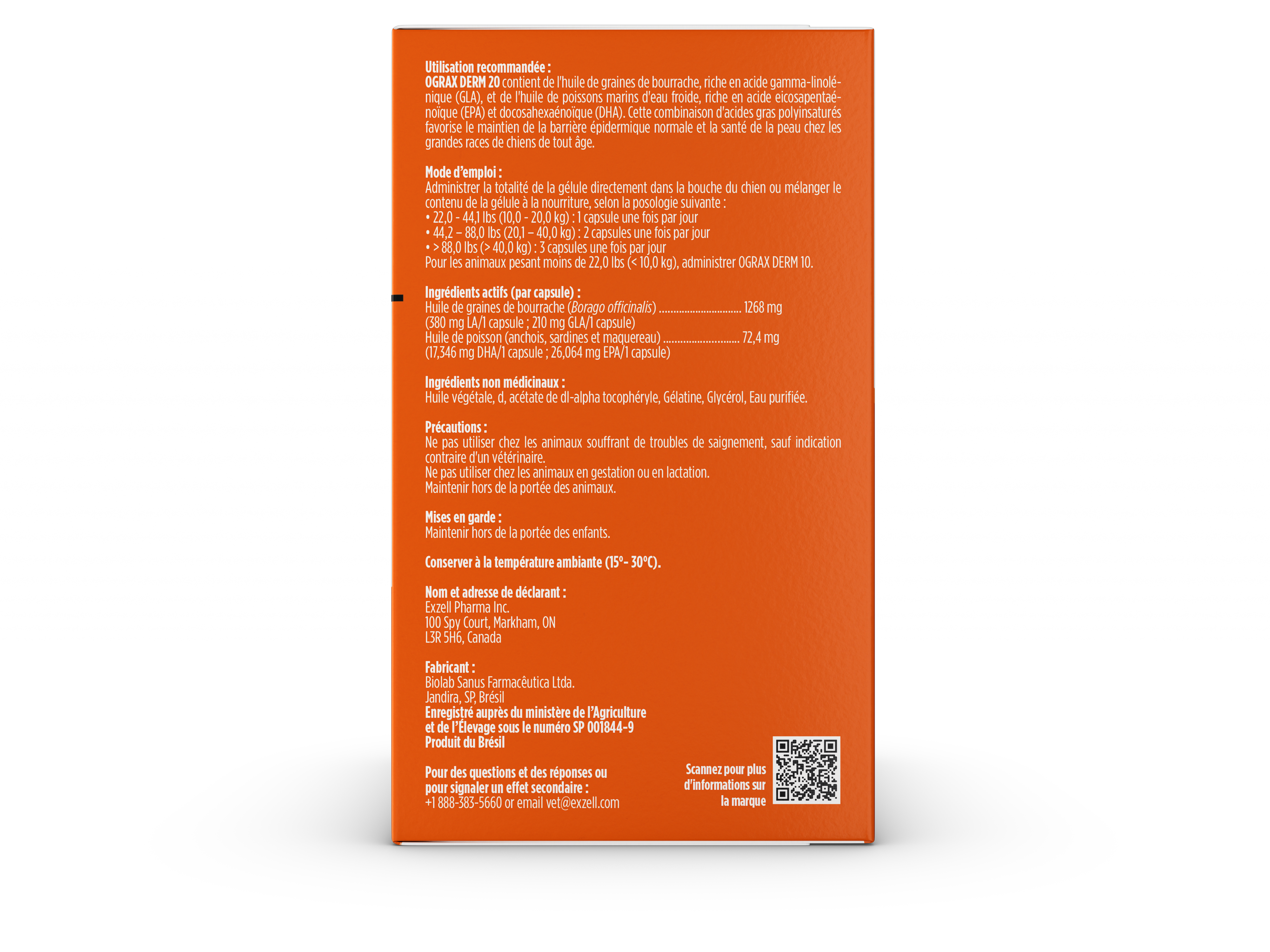 OGRAX™ Derm 20 15