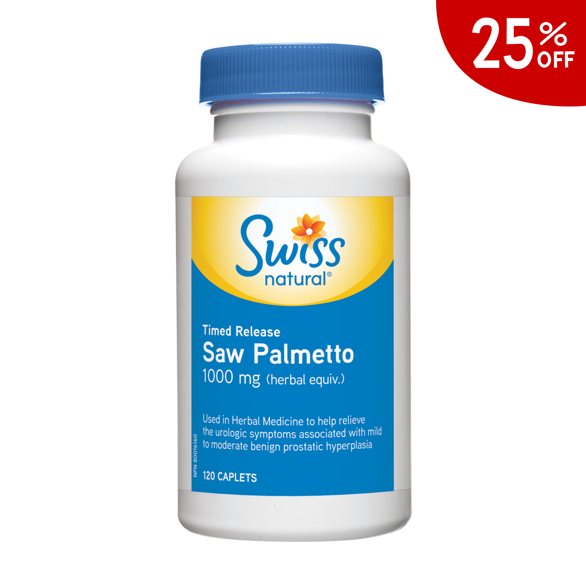 Timed Release Saw Palmetto 1000 mg